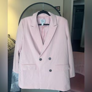 **BRAND NEW, NEVER WORN** Light Pink Worthington Blazer